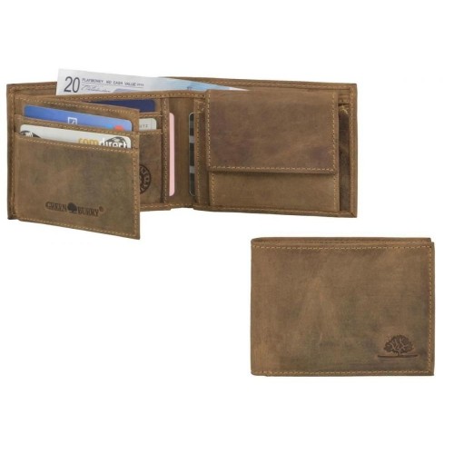 GREENBURRY 1799 | kožená mini peňaženka