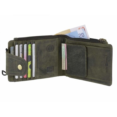 Obrázok číslo 4: GREENBURRY 324 | kožená peňaženka zelená