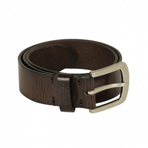 DEERHUNTER Leather Belt Dark Brown | kožený opasok 95