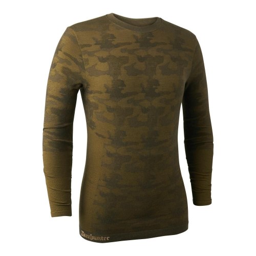 DEERHUNTER Camou Wool Underwear Shirt | termo nátelník