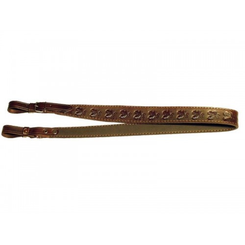 Remeň na zbraň podšitý protišmykovou gumou 4cm široký