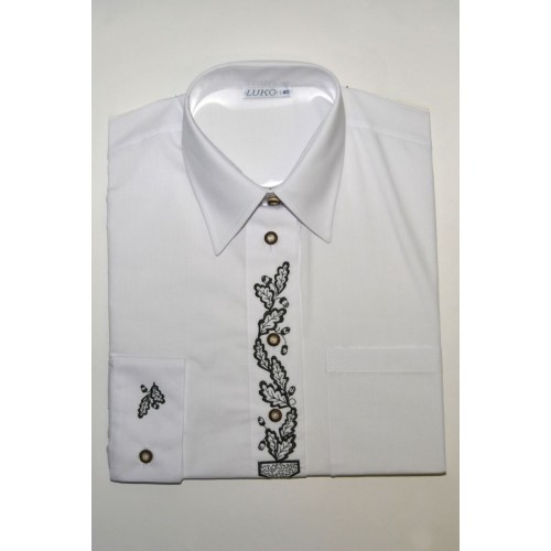Obrázok číslo 2: Dámska obleková košeľa LUKO s výšivkou