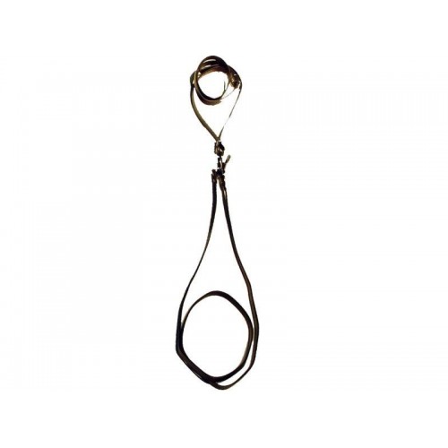 Vypúšťacie vodítko-vypúšťanie od pasu-karabinou far.hnedá