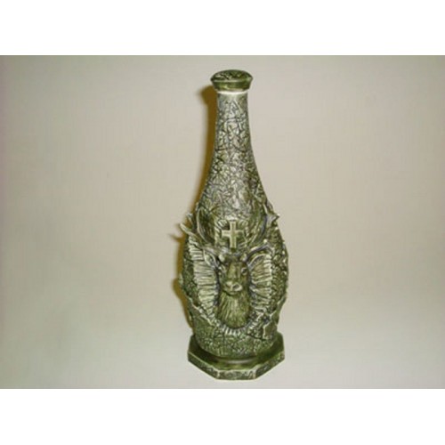 Zelená fľaša hubertus