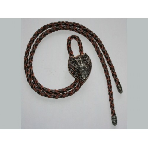 Poľovnícka kravata kamzík hlava