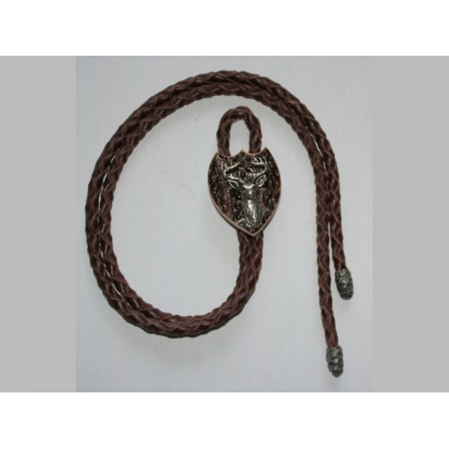 Poľovnícka kravata jeleň hlava