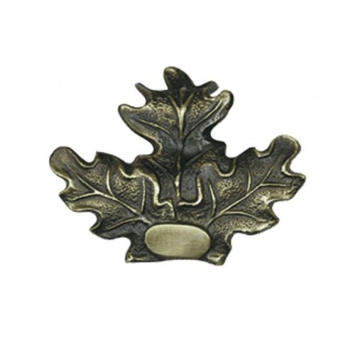 Bronzové dubové lístie