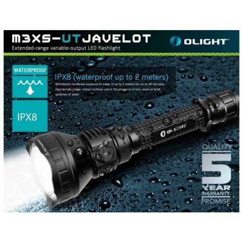 Obrázok číslo 11: LED Baterka Olight M3XS-UT Javelot 1200 lm