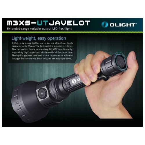 Obrázok číslo 7: LED Baterka Olight M3XS-UT Javelot 1200 lm