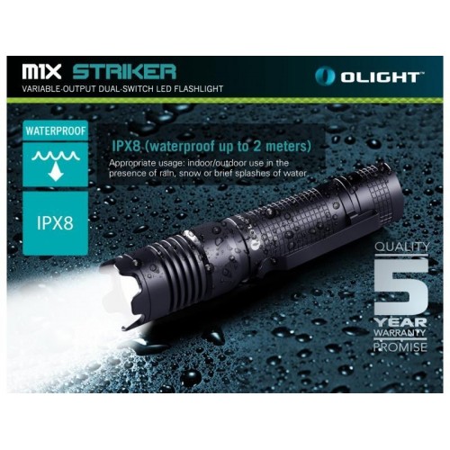 Obrázok číslo 7: Svietidlo OLIGHT M1X Striker 1000 lm