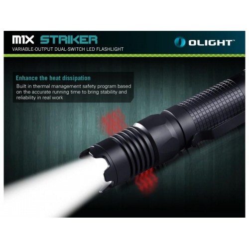 Obrázok číslo 8: Svietidlo OLIGHT M1X Striker 1000 lm
