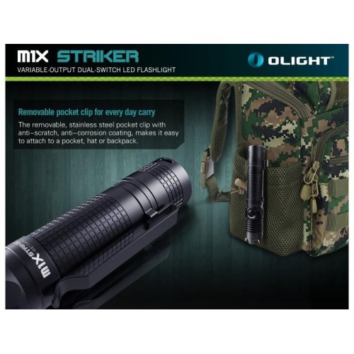 Obrázok číslo 9: Svietidlo OLIGHT M1X Striker 1000 lm