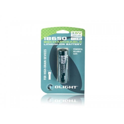 Obrázok číslo 3: Batéria OLIGHT 18650 - nabíjateľná 3200 mAh 3,6V litium