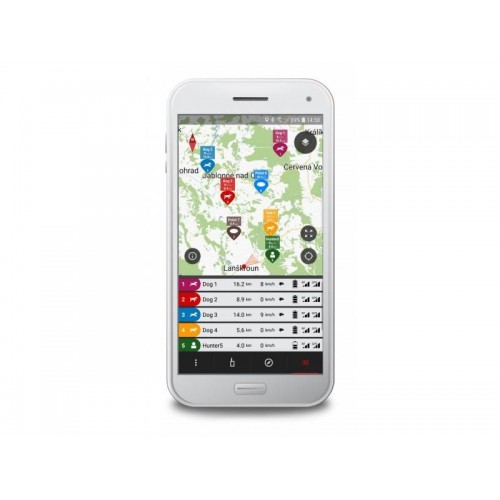 Obrázok číslo 9: Satelitný GPS lokátor Dogtrace DOG GPS X30T - s výcvikovým modulom