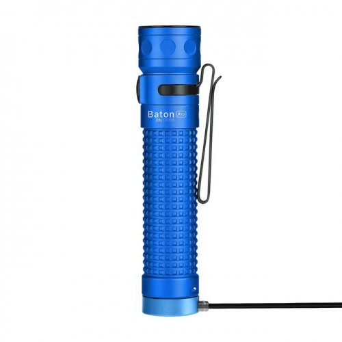 LED baterka Olight Baton Pro 2000 lm modrá - Limitovaná edícia