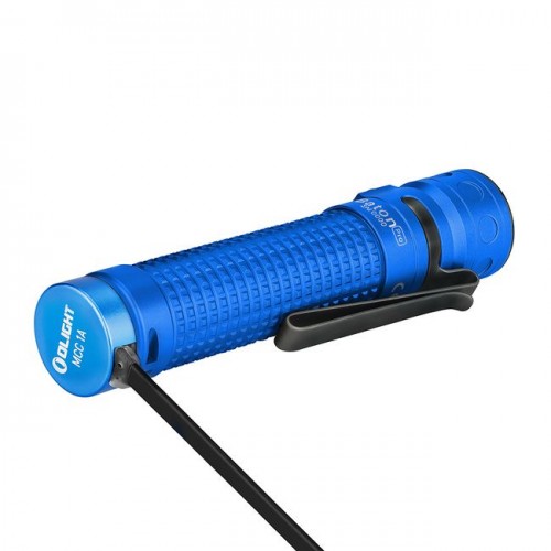 Obrázok číslo 5: LED baterka Olight Baton Pro 2000 lm modrá - Limitovaná edícia