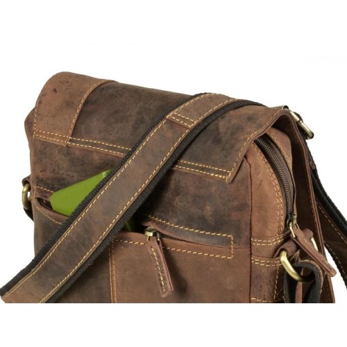 Obrázok číslo 2: GREENBURRY Revolver Bag - kožená taška na rameno
