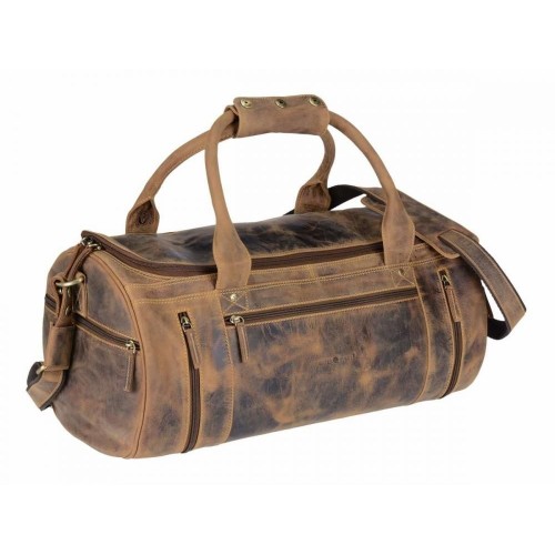 GREENBURRY 1657 - kožená cestovná taška