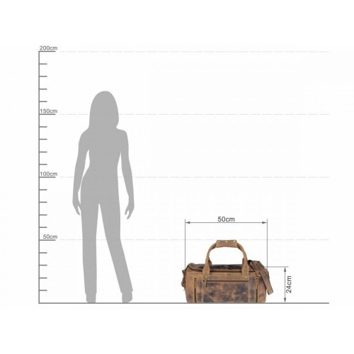 Obrázok číslo 2: GREENBURRY 1657 - kožená cestovná taška