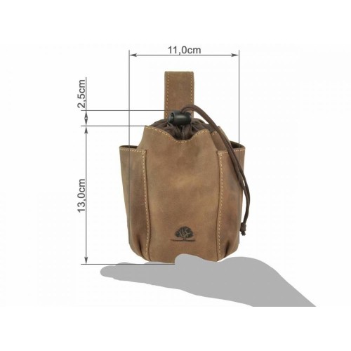 Obrázok číslo 2: GREENBURRY DB2 - kožená kapsa na krmivo