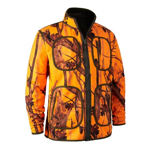 Obrázok číslo 2: DEERHUNTER Gamekeeper Reversible Fleece Jacket - obojstranná bunda (X