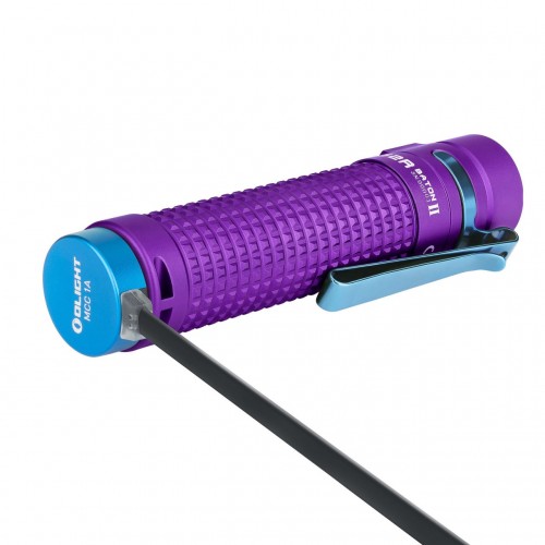 Obrázok číslo 7: LED baterka Olight S2R Baton II 1150 lm Purple - Limitovaná edícia
