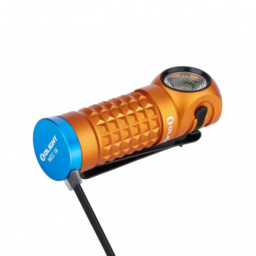 Obrázok číslo 14: Nabíjateľná LED čelovka Olight Perun mini Orange 1000 lm - limitovaná edícia