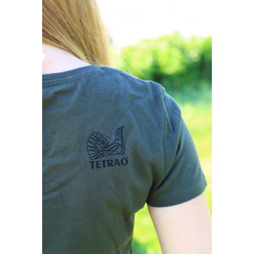 Obrázok číslo 4: Dámske poľovnícke tričko TETRAO diviak malý - zelené