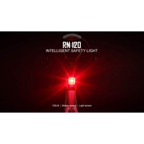 Obrázok číslo 4: Inteligentné zadné svetlo na bicykel Olight RN 120 120lm