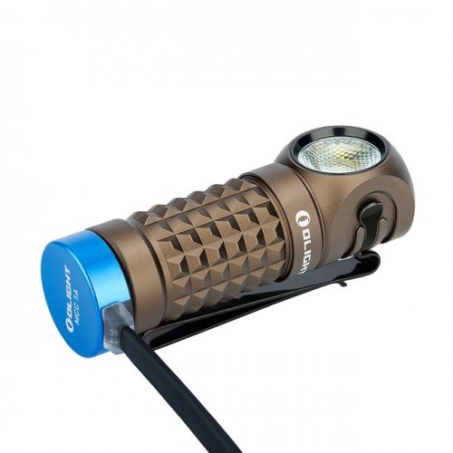 Obrázok číslo 6: Nabíjateľná LED čelovka Olight Perun mini KIT Desert 1000 lm - limitovaná edícia