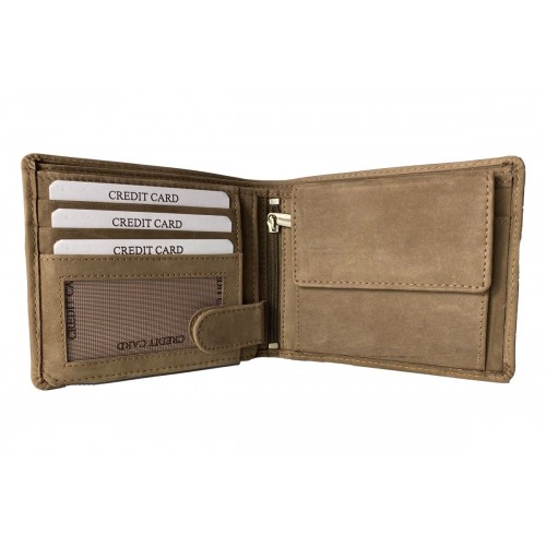 Obrázok číslo 2: Kožená peňaženka TETRAO muflón ležatá