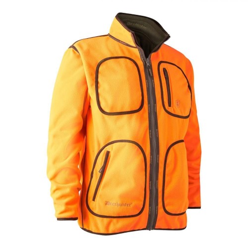 Obrázok číslo 3: DEERHUNTER Gamekeeper Reversible Fleece Jacket - obojstranná bunda (L