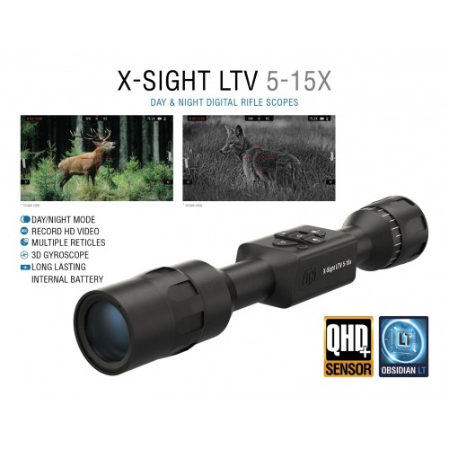 Obrázok číslo 5: Nočné videnie ATN X-Sight LTV QHD 5-15x