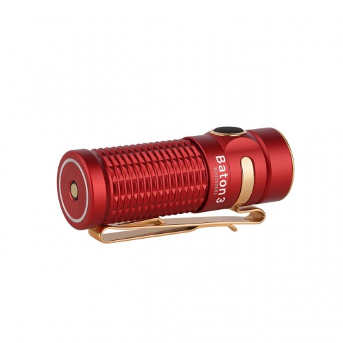 Obrázok číslo 14: LED baterka Olight Baton 3 Red 1200 lm - limitovaná edícia