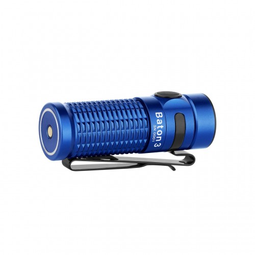 Obrázok číslo 9: LED baterka Olight Baton 3 Blue Premium Edition 1200 lm - limitovaná edícia