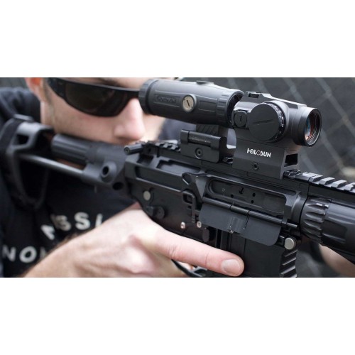 Obrázok číslo 4: Zväčšovací modul HOLOSUN HM3X magnifier