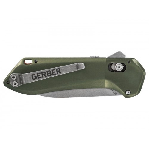 Obrázok číslo 2: Taktický nôž Gerber Highbrow Compact - Flat Sage, Plain Edge Green