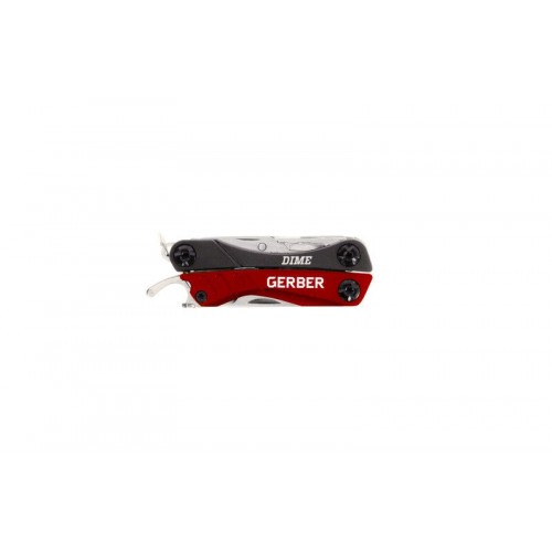 Obrázok číslo 2: Multifunkčné kliešte Gerber Dime Mini Multi-Tool Red Clam
