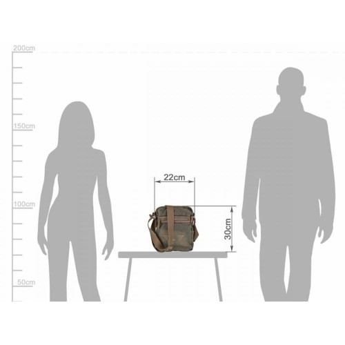 Obrázok číslo 10: GREENBURRY Aviator Canvas Shoulderbag - taška na rameno