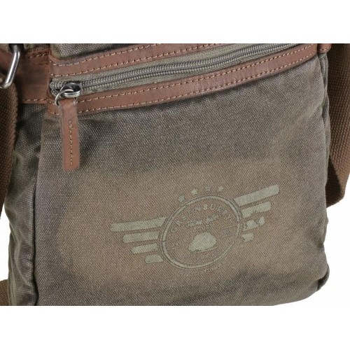 Obrázok číslo 2: GREENBURRY Aviator Canvas Shoulderbag - taška na rameno