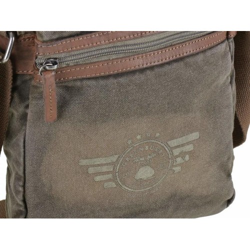 Obrázok číslo 2: GREENBURRY Aviator Canvas Shoulderbag - taška na rameno