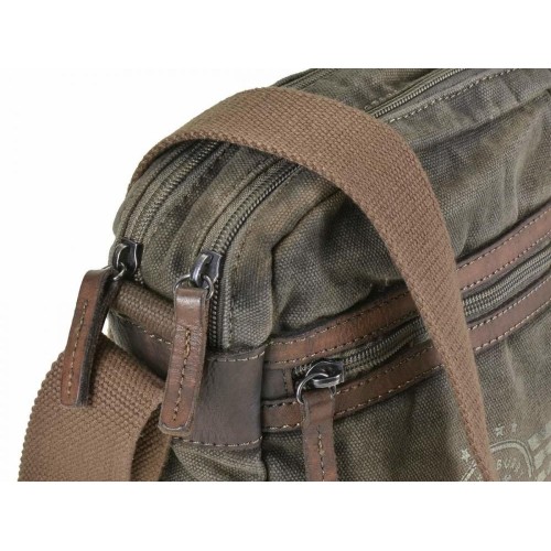Obrázok číslo 5: GREENBURRY Aviator Canvas Shoulderbag - taška na rameno