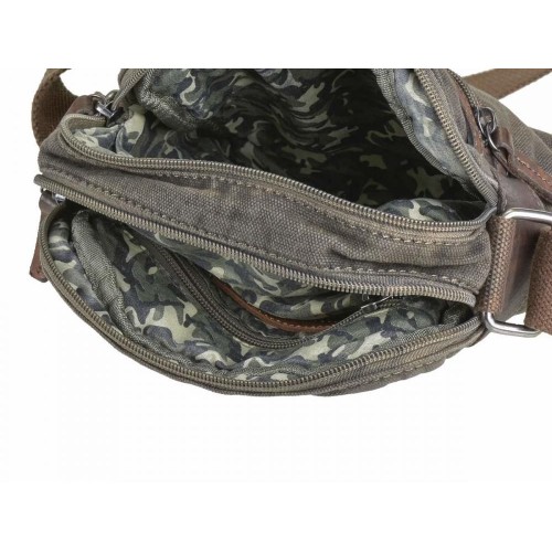 Obrázok číslo 8: GREENBURRY Aviator Canvas Shoulderbag - taška na rameno