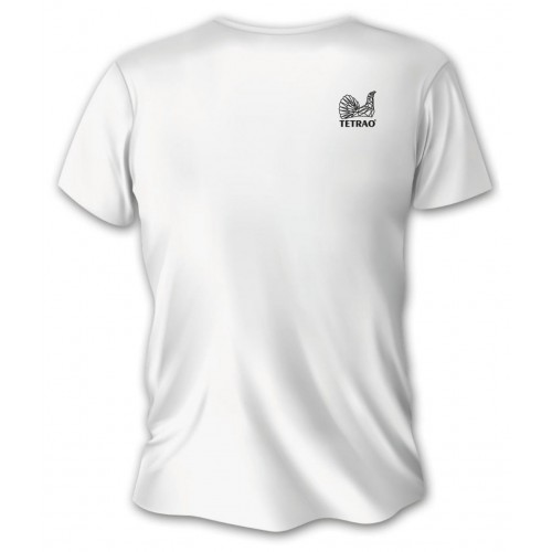 Obrázok číslo 2: Pánske poľovnícke tričko TETRAO jeleň tep - biele