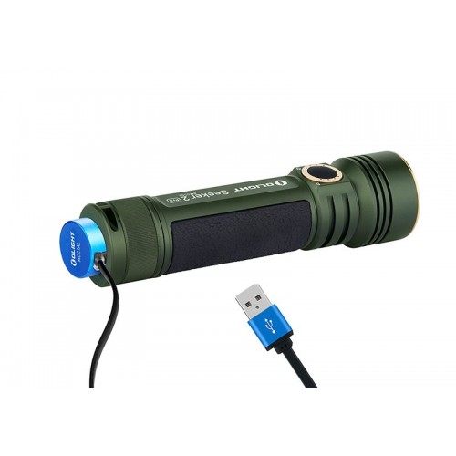 Obrázok číslo 3: LED baterka Olight Seeker 2 Pro 3200 lm - Green Limitovaná edícia