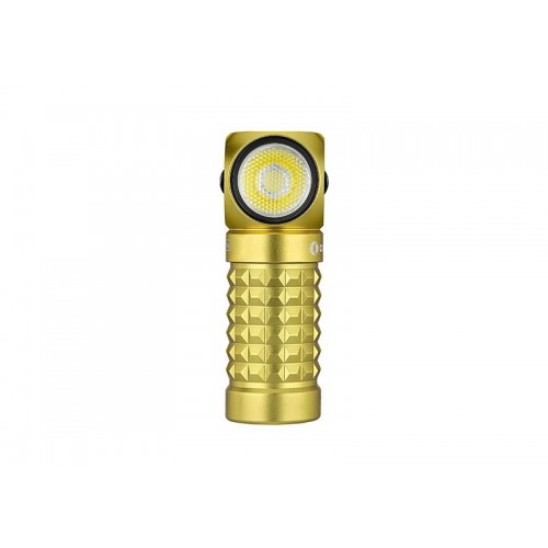 Nabíjateľná LED čelovka Olight Perun mini KIT 1000 lm limitovaná edícia - žltá