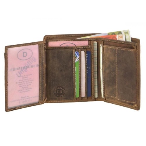 Obrázok číslo 5: GREENBURRY 1701 RFID - kožená peňaženka