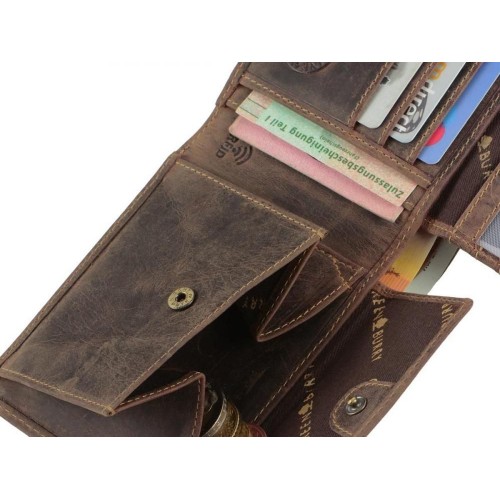 Obrázok číslo 8: GREENBURRY 1705 RFID - kožená peňaženka