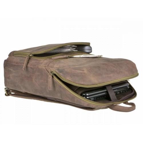 Obrázok číslo 6: GREENBURRY Leder Business Rucksack M - kožený batoh