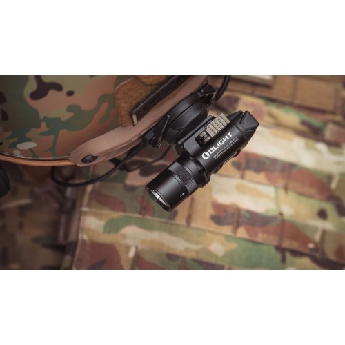 Obrázok číslo 11: Svetlo na zbraň Olight BALDR PRO R Black 1350 lm – zelený laser